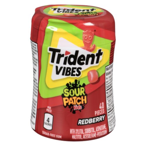Trident - Vibes Sour Patch Kids Redberry