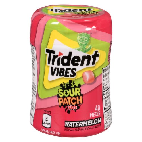 Trident - Vibes Sour Patch Kids Watermelon
