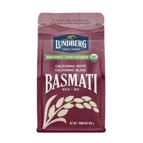 Lundberg - Organic California White Basmati Rice