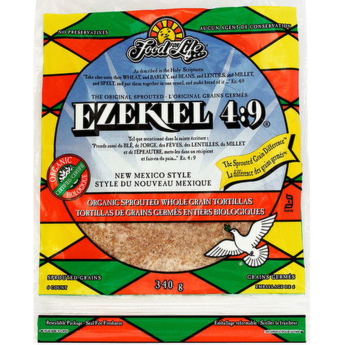 Food For Life - Tortillas Ezekiel Sprouted Whole Grain