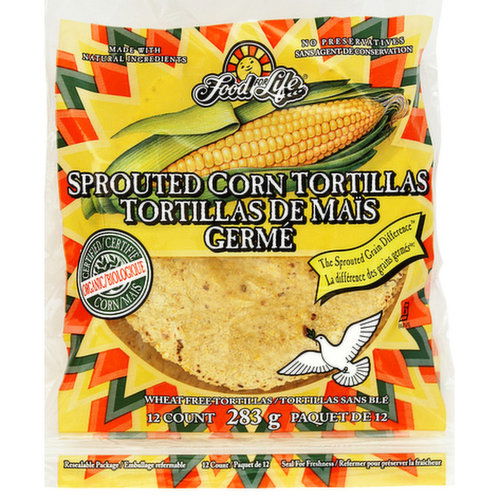 Food For Life - Tortillas Sprouted Corn