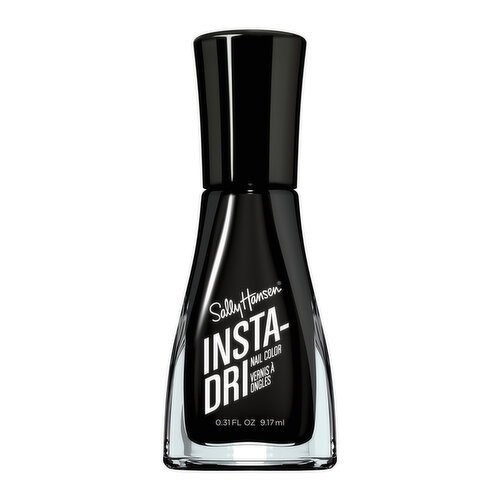 Salley Hansen - Insta-Dri Black to Black