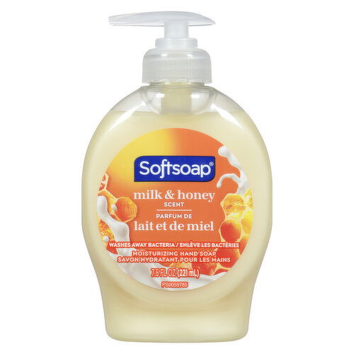 Softsoap - Moisturizing Liquid Hand Soap, Milk & Golden Honey