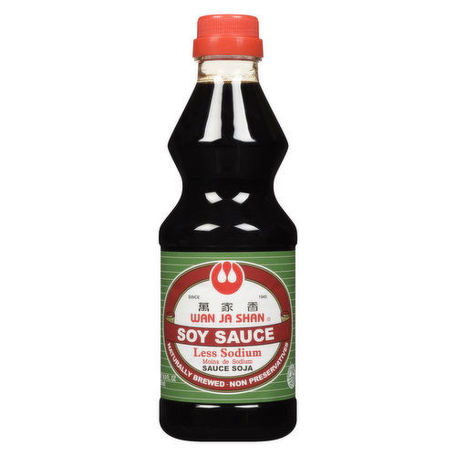 WAN JA SHAN - LESS SODIUM SOY SAUCE