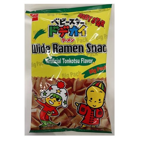 Baby Star - Crispy Wide Ramen Snack - Tonkotsu Flavour