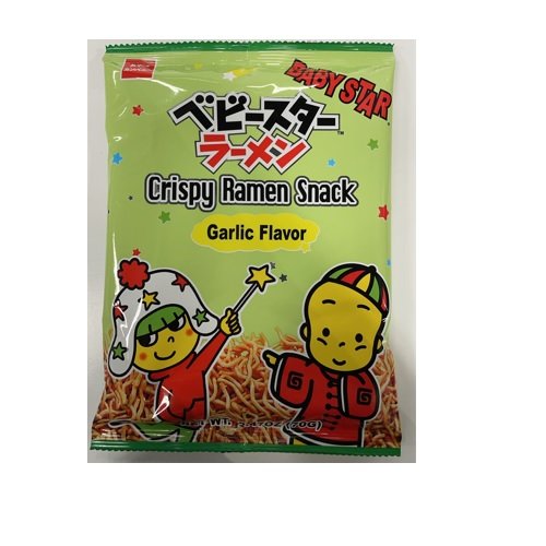 Baby Star - Crispy Ramen Snack - Garlic Flavour