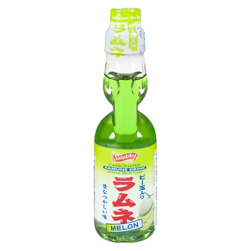 Shirakiku - Carbonated Ramune Drink - Melon