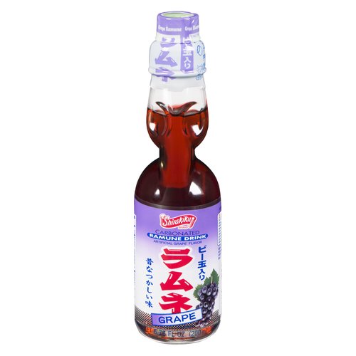 Shirakiku - Carbonated Ramune Drink - Grape