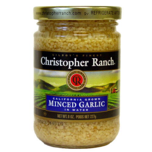 Christopher Ranch - California Grown Garlic Minced in Water