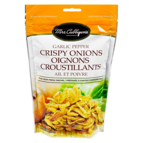 Mrs. Cubbisons - Garlic Pepper Crispy Onions