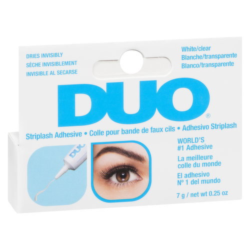 ARDELL - Duo Striplash Adhesive, White/clear