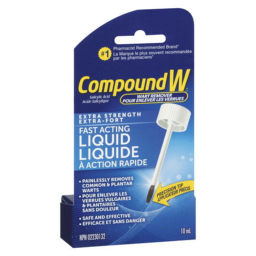 Compound W - Wart Remover Fast Acting Liquid