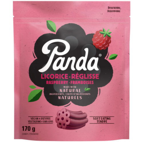 Panda - All Natural Raspberry Licorice