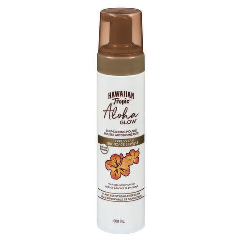 Hawaiian Tropic - Aloha Glow Self Tanning Mousse, Express Tan 1Hr