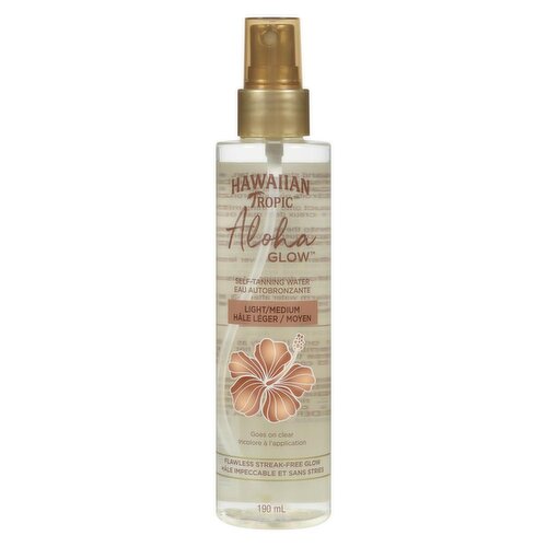 Hawaiian Tropic - Aloha Glow Self-Tanning Water - Light/Medium