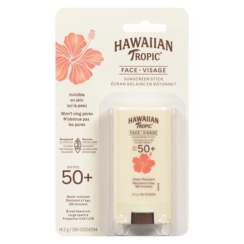 Hawaiian Tropic - Face Sunscreen Stick SPF 50+