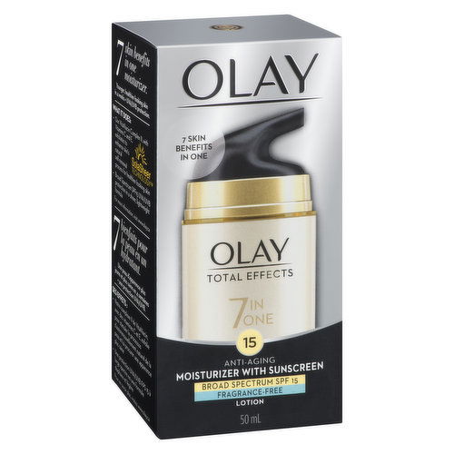 OLAY - Total Effects Anti-Aging Moisturizer wit Sunscreen