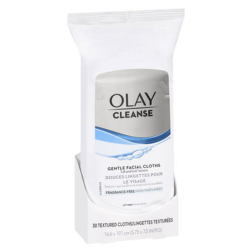 Olay - Gentle Clean Wet Cleansing Cloths Sensitve