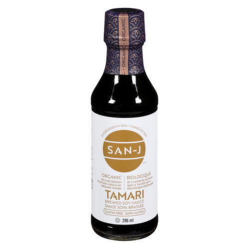 San-J - Organic Lite Tamari Soy Sauce