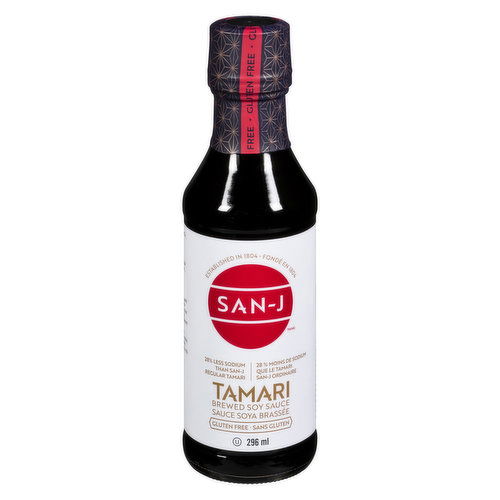 San-J - Tamari Sauce Less Sodium