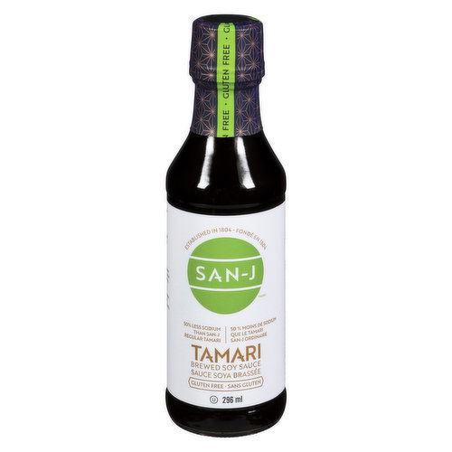 San-J - Tamari Soy Sauce Lite Reduced Sodium