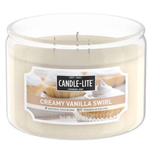 Candle-Lite - CandleLite Creamy Vanilla Swirl 10 z