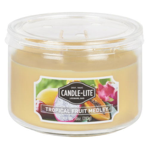 Candle-Lite - Tropical Fruit Medley Candle Jar