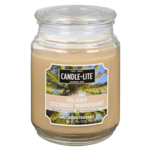 Candle-Lite - Candle Lite Island Ccnut Mhgny Jar