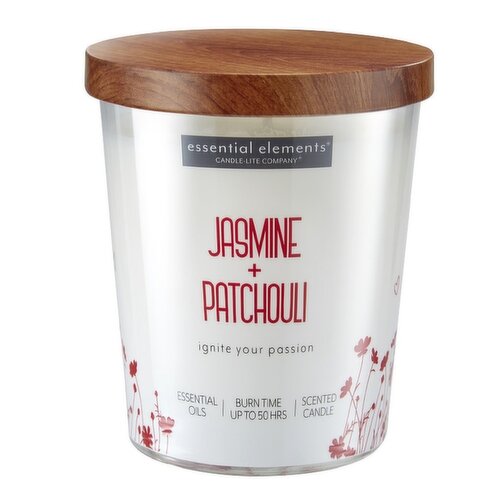 Candle-Lite - Candle Lite Jasmine & Patchouli Jar Cn