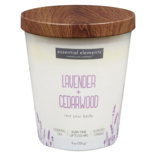 Candle-Lite - Candle Lite Lavender & Cedarwood Jar