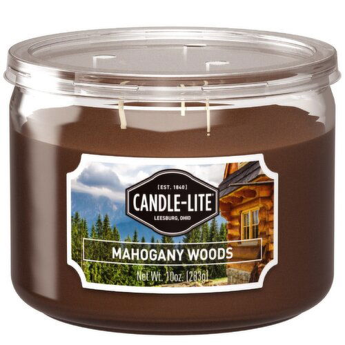 Candle-Lite - Candle Lite Mahogany Woods Jar Candle