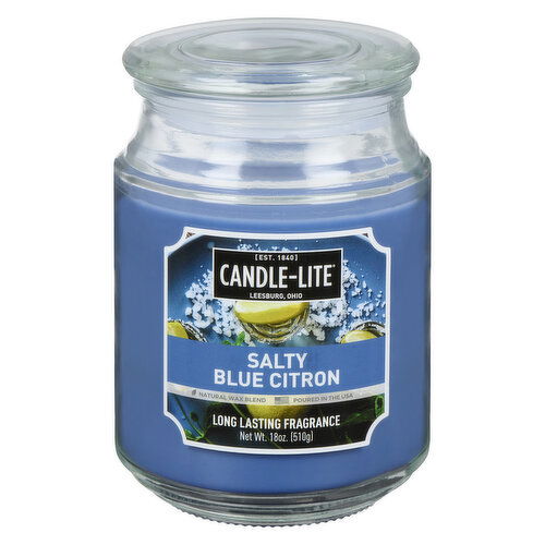 Candle-Lite - CndlLt Salty Blue Citron 18 oz Candl