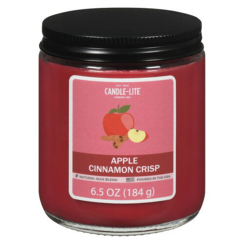 Candle-Lite - Apple Cinnamon Crisp Candle Jar