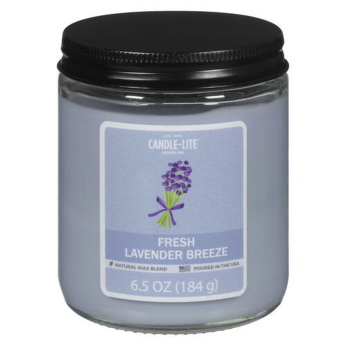 Candle-Lite - Fresh Lavender Breeze Candle Jar