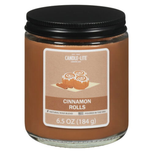 Candle-Lite - Cinnamon Rolls Candle Jar