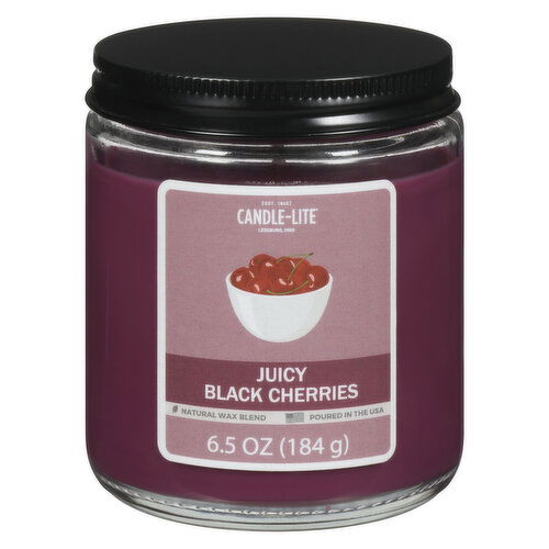 Candle-Lite - 6.5oz Screw Top Jr Juicy Black Cherries