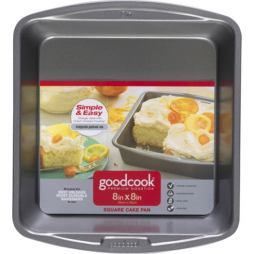 Good Cooks - Non-Stick Cake Pan Square