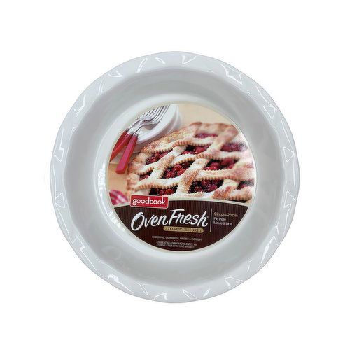 goodcook - Oven Fresh Stoneware, Pie Dish