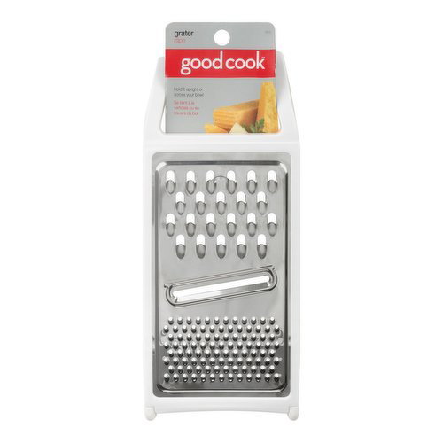 Good Cook - Good Cook Chrome Grater 10 IN