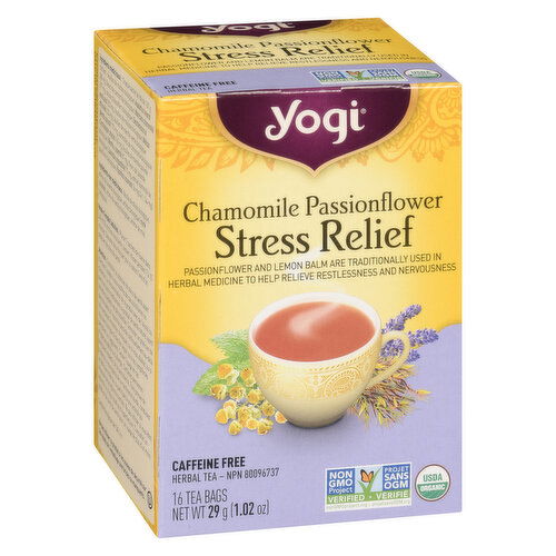 Yogi Tea - Tea Stress Relief Chamomile Passionflower