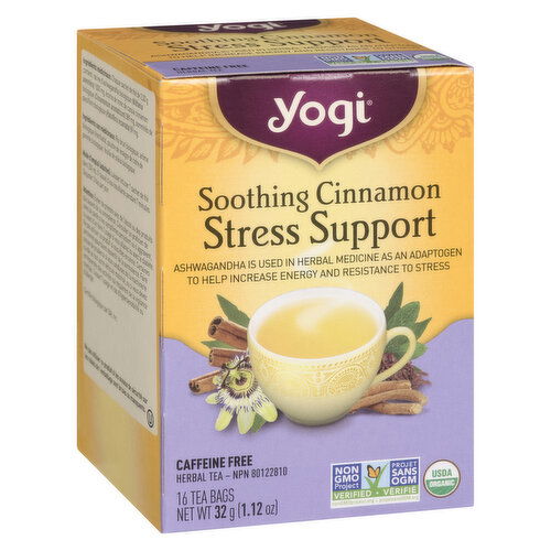 Yogi Tea - Tea Soothing Cinnamon Stress Support