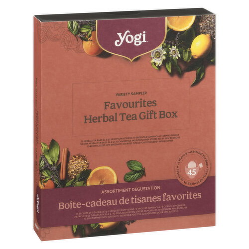 Yogi - Favourites Herbal Tea Gift Box