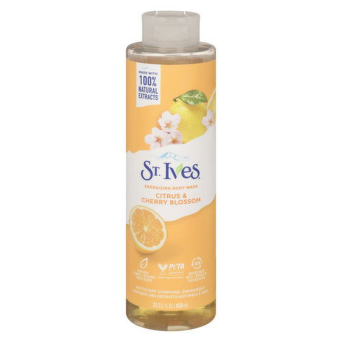 St Ives - Citrus+Cherry Blossom Bodywash