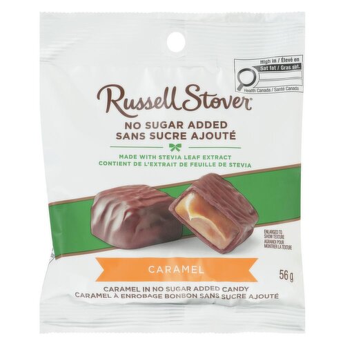Russell Stover - Butter Cream Caramels - No Sugar Added