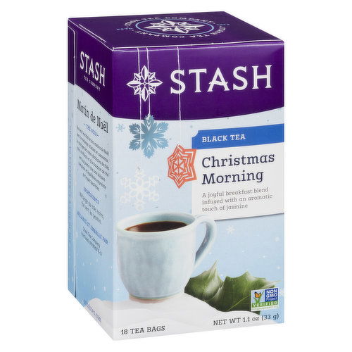 Stash - Christmas Morning Black and Green Tea