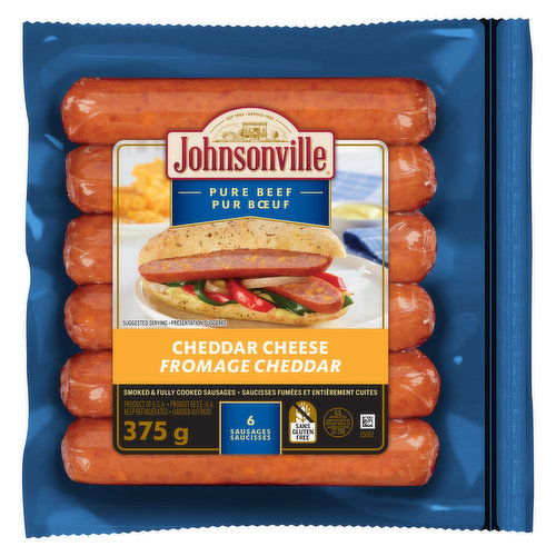 Johnsonville - Cheddar Beef Sausages