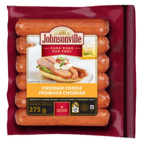 Johnsonville Smoked Cheddar Sausages Save On Foods