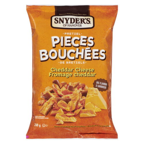 Snyder's of Hanover - Pretzel Pieces - Cheddar Cheese