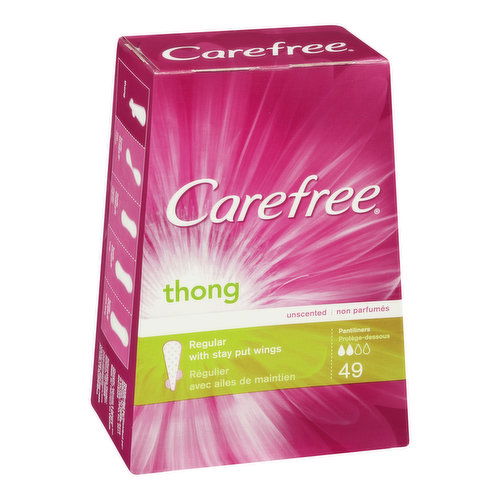 Carefree - CAREFREE THONG LINERS