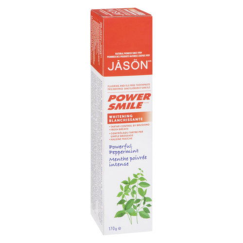 Jason - Power Smile Toothpaste - Powerful Peppermint